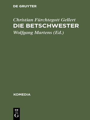 cover image of Die Betschwester